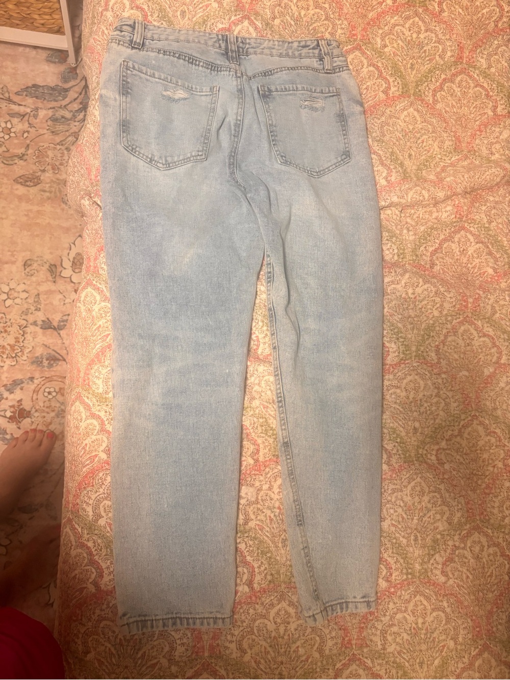 refuge Light Blue Boyfriend Jeans